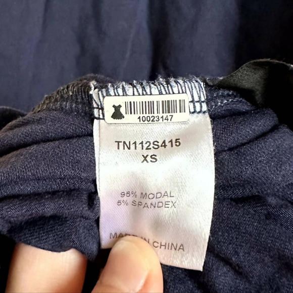 Tart Maternity Short Sleeve Scoop Neck Ruched Dress - Picture 5 of 8